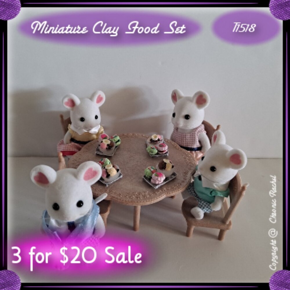 4-Piece Icecream & Cookie Glued-Together Trays